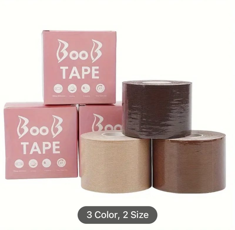 1pc Invisible Breast Lift Tape, Breathable Elastic Anti-sagging Breast Lift Paste Tape, Women's Lingerie & Underwear Accessories