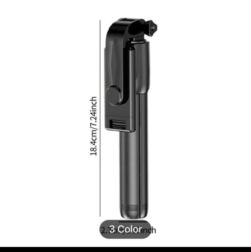 Wireless Remote Selfie Stick Tripod, Stainless Steel Extendable Phone Holder Stand, Live Streaming Bracket with Remote Control for Smartphones - Image 5