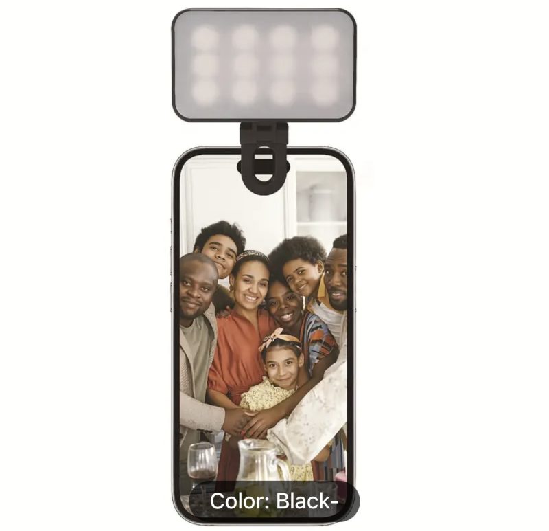 1pc Brightech Fill Light,Usb Convenient And Fast Charging, 150Mah Li-Polymer Battery Life, ≤36V Stable Output, Light Up Every Moment. - Image 5