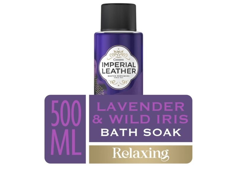 Imperial Leather Relaxing Bath Soak, Lavender & Wild Iris, Rich & Creamy Bubble Bath, Gentle Skin Care, Bulk Buy, Pack of 4 x 500ml - Image 3